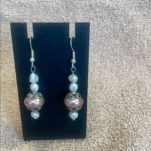 Elegant Pearl Drop Earrings